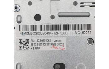 Lenovo 5CB0Z53062 Tastatur inkl. Topcase ASM_US INTE W 82GV PG