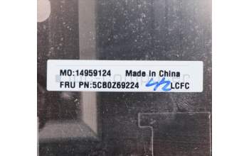 Lenovo 5CB0Z69224 COVER, C_COVER_W/O FPR_SSD_ASSY