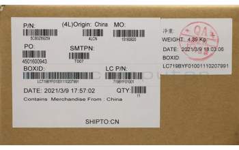 Lenovo 5CB0Z69259 COVER, T14G2 FIPS_C_COVER_HC_SUB_ASSY