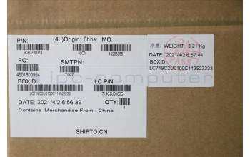 Lenovo 5CB0Z69313 COVER FRU C_COVER_ASM_MGAL_WWAN_BLK