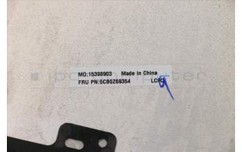 Lenovo 5CB0Z69354 COVER Tiger AMD_D Cover_WLAN_Black