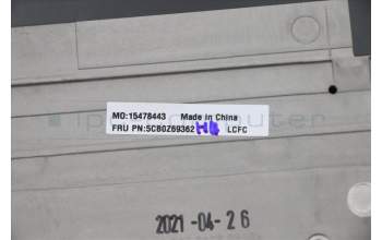 Lenovo 5CB0Z69362 COVER FR HT4B5_C_COVER_WS_FPSUB_ASSY GY