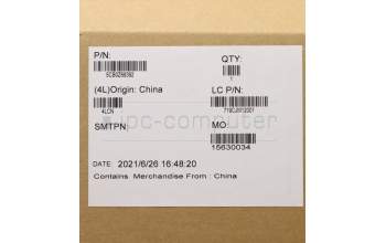 Lenovo 5CB0Z69392 COVER ACOVER,W/WWAN Antenna,W/Gasket