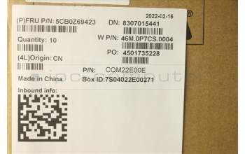 Lenovo 5CB0Z69423 COVER FRU COVER UCASE N-FPR SR Ares2 CS