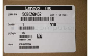 Lenovo 5CB0Z69452 COVER FRU C_Cov_ASM_MGAL_WLAN_NE_BLK