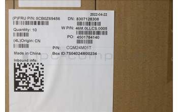 Lenovo 5CB0Z69456 COVER FRU UCASE Y-FPR BK Ares2 CS NE