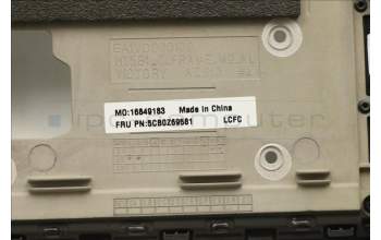 Lenovo 5CB0Z69581 COVER FRU T15G2_C_COVER_GRAY_W_FPR NE