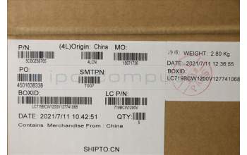 Lenovo 5CB0Z69765 Tastatur inkl. Topcase ASM_ARA L 82BGMC