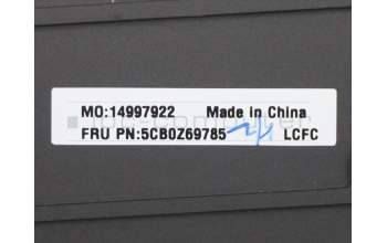 Lenovo 5CB0Z69785 Tastatur inkl. Topcase spanisch L 82BGSDB