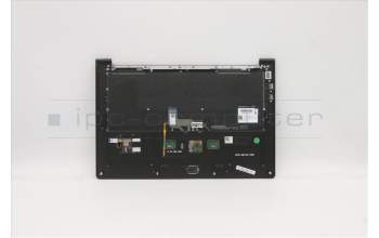 Lenovo 5CB0Z69794 C-Abdeckung mit Tastatur, Bulgarisch, Tiefschwarz, Hintergrundbeleuchtung