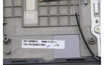 Lenovo 5CB0Z71942 Tastatur inkl. TopcaseASM B 82BC BL WH FRA