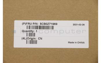 Lenovo 5CB0Z71969 Tastatur inkl. TopcaseASM B 82BC BL RGB CZE/SLK