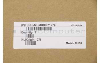 Lenovo 5CB0Z71974 Tastatur inkl. TopcaseASM B 82BC BL RGB FRA
