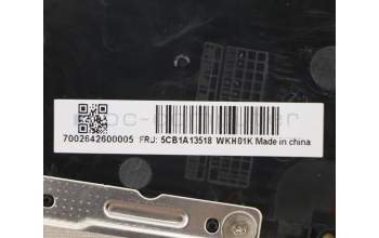 Lenovo 5CB1A13518 COVER Upper C81YM AL_SIL FP NBLKB_SPN