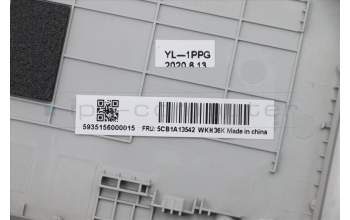 Lenovo 5CB1A13542 C-Abdeckung mit Tastatur, Französisch, Silbern, Hintergrundbeleuchtung, Fingerabdruck