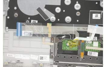 Lenovo 5CB1A13552 C-Cover with keyboard,Czech,Silver,Backlight,Non_Fingerprint