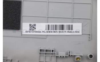 Lenovo 5CB1A13674 COVER Upper C81YM PL_SIL FP BLKB_US