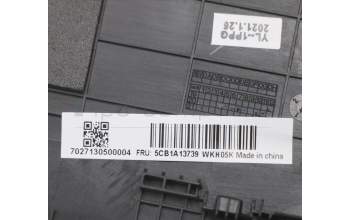 Lenovo 5CB1A13739 COVER Upper C81YM PL_BLK FP BLKB_RUS