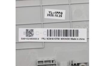 Lenovo 5CB1A13758 COVER Upper C81YM PL_SIL FP BLKB_USI