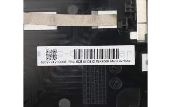 Lenovo 5CB1A13812 C-Cover with keyboard,UK English,Silver,Non_Backlight,FingerPrint