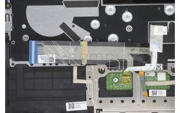 Lenovo 5CB1A13822 C-Cover with keyboard,Italian,Black,Backlight,FingerPrint