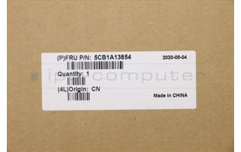 Lenovo 5CB1A13854 COVER Upper C81YM AL_BLK FP BLKB_RUS