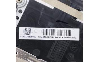 Lenovo 5CB1A13909 COVER Upper C81YM AL_BLK FP BLKB_USI