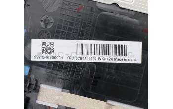 Lenovo 5CB1A13930 COVER Upper C81YM AL_BLU FP BLKB_HUN