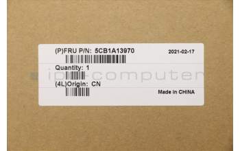 Lenovo 5CB1A13970 COVER Upper C81YM PL_SIL NFP BLKB_HEB