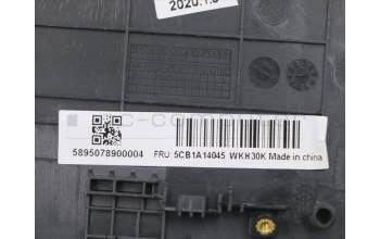 Lenovo 5CB1A14045 COVER Upper C81YM PL_BLK NFP BLKB_NORDI