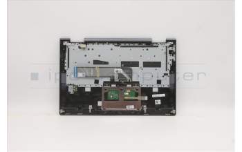 Lenovo 5CB1A16225 C-Cover with keyboard, Czech/Slovakian, Slate Grey, UK