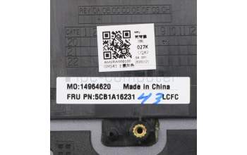 Lenovo 5CB1A16231 Tastatur inkl. TopcaseASM_USA ENG L82BHSG