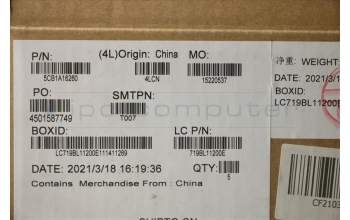 Lenovo 5CB1A16260 C-Abdeckung mit Tastatur, Englisch (GB), Onyxschwarz, Ohne_Hintergrundbeleuchtung