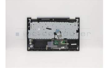 Lenovo 5CB1A22476 C-Cover with keyboard,Nordic,Storm Grey