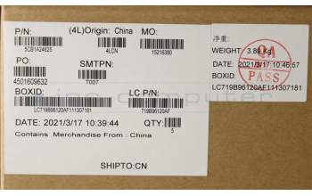 Lenovo 5CB1A24825 Tastatur inkl. TopcaseASMCZE/SLKL81YQBLNFPPGML