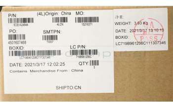 Lenovo 5CB1A24844 Tastatur inkl. Topcase spanisch L81YQBLNFPPGML