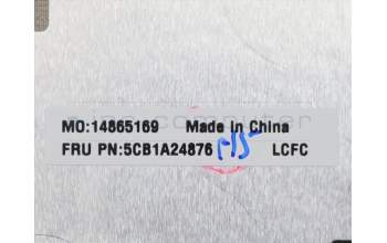 Lenovo 5CB1A24876 Tastatur inkl. Topcase spanisch L81YQBLFPPGML