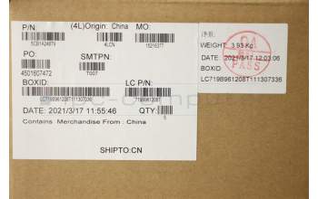 Lenovo 5CB1A24879 Tastatur inkl. Topcase ASM_THAIL81YQBLFPPGML