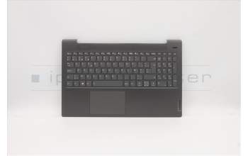 Lenovo 5CB1A24886 C-Abdeckung mit Tastatur, Belgisch, Grafitgrau, Hintergrundbeleuchtung, Ohne_Fingerabdruckscanner
