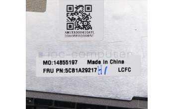 Lenovo 5CB1A29217 Tastatur inkl. TopcaseASMCZE/SLKL81YQBLFPGGML