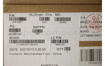 Lenovo 5CB1A98977 Tastatur inkl. TopcaseASMLASPAL81YQNBLNFPPGML