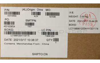 Lenovo 5CB1A98982 Tastatur inkl. Topcase spanisch L81YQNBLNFPPGML