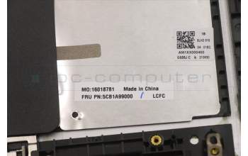 Lenovo 5CB1A99000 Tastatur inkl. Topcase deutschL81YQNBLFPPGML