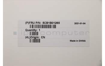 Lenovo 5CB1B01265 Tastatur inkl. Topcase ASM_NORDIC H 82CU IG