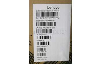 Lenovo 5CB1B01267 Tastatur inkl. Topcase ASM_RUS H 82CU_IG