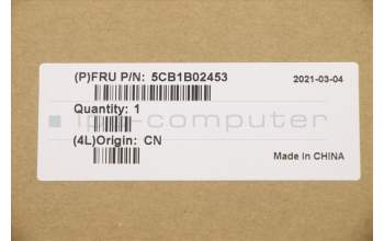 Lenovo 5CB1B02453 Tastatur inkl. Topcase ASM_GRE W 20V9 MG