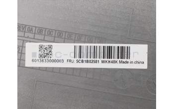 Lenovo 5CB1B02581 C-Cover with keyboard,Ukraine,Mineral Grey,Backlight