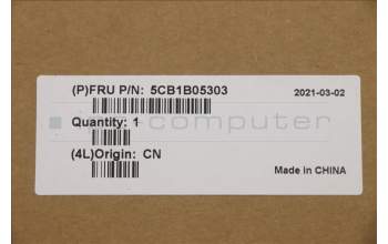 Lenovo 5CB1B05303 Tastatur inkl. Topcase ASM_RU Q82A3 GY