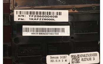 Lenovo 5CB1B05342 Tastatur inkl. Topcase ASM_UKR Q 82A3 OC