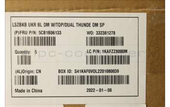 Lenovo 5CB1B06133 Tastatur inkl. Topcase ASM_UKR Q 82A3 DM